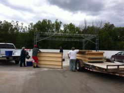 Building the stage for 2013